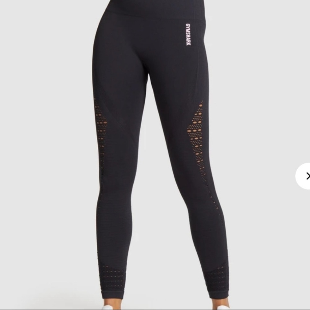 Gymshark Energy+ Seamless Leggings in Black